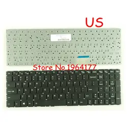 Английский Клавиатура для ноутбука lenovo IdeaPad Y50 Y50-70 Y50-70AS Y50-80 U530 U530P-IFI клавиатура с английской раскладкой черный