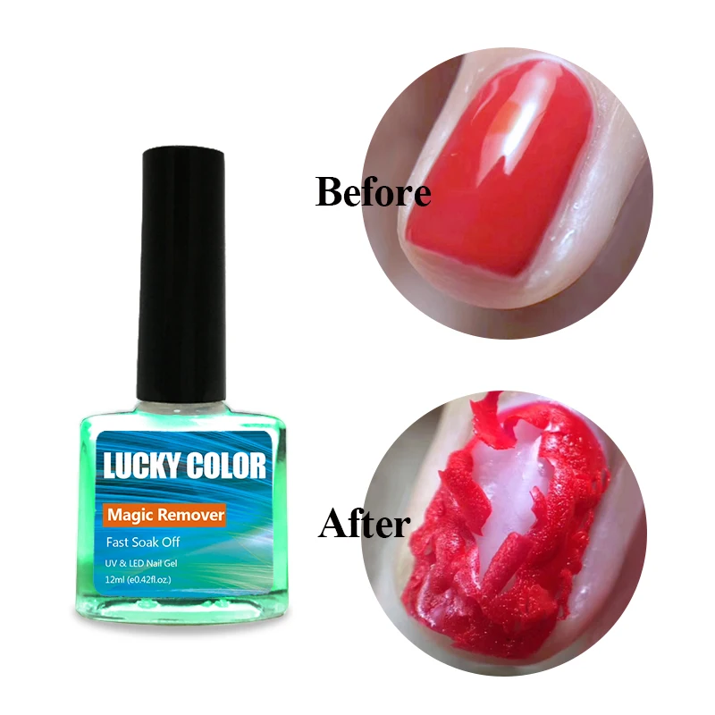 

12ml Magic Remover Gel For Fast Remover Gel Nail Polish No Need UV LED Lamp Acrylic Cleaner Degreaser Nail Art Healthy Tool