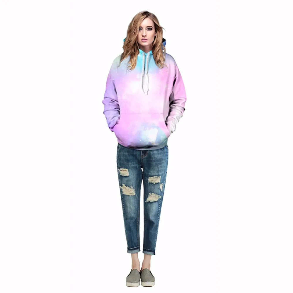  Best selling fantasy star digital printing hoodies lovers autumn and winter hoodies sweatershirts w