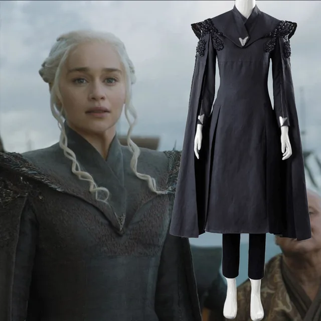 Game of Thrones Saison 7 Daenerys Targaryen Kleid Cosplay 