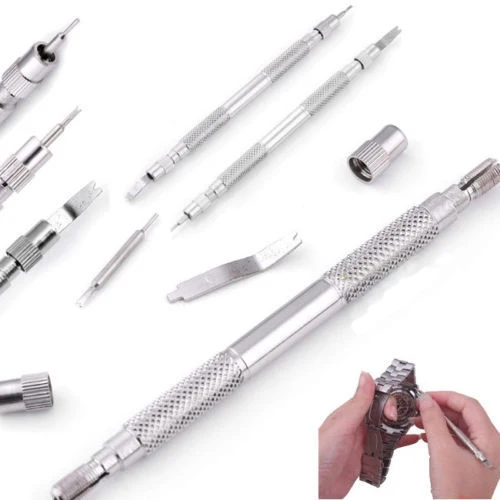 

Hot New High Quality Useful Wrist Watch Band Steel Spring Bar Link Remover Repair Fix Tool Easy Fitting Convience