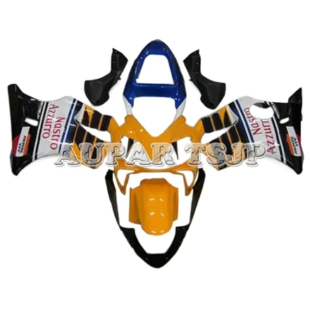 Nastro Azzuro желтый черный корпусные детали для Honda CBR600F4i 2001 2002 2003 01 02 03 панелей ABS Пластик впрыска велосипед F4i 01 02 03 - Цвет: As Picture shown