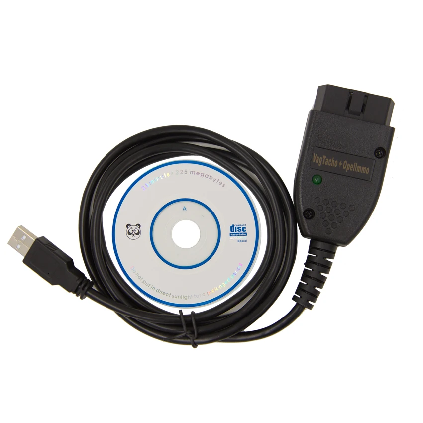 VAG OBD2 диагностический инструмент USB TACHO 3 01 + для Opel Подушка безопасности Immo