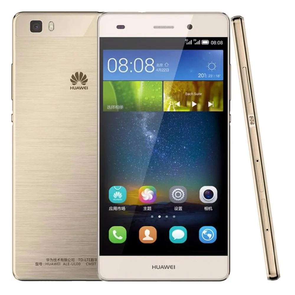 Мобильный телефон HuaWei P8 Lite, 4G LTE, Kirin 620, четыре ядра, Android 5,0, 5,0 дюймов, ips, 1280X720, 2 Гб ram, 16 ГБ rom, 13,0 МП