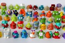 O for U 50Pcs/lot Action Figures Toys Anime Moose Trash Pack Dolls Kids Playing Garbage Mini Doll Christmas Gift Free Shipping