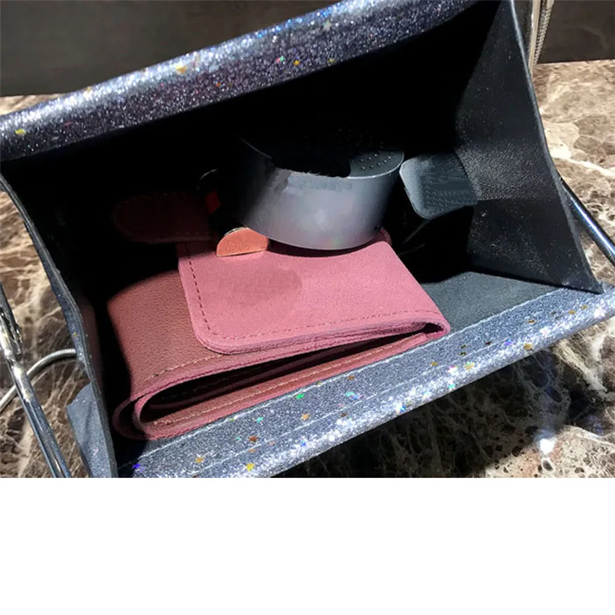Женские кожаные пайетки сумка Bolsa Feminina сумки на плечо женские Carteras Y Bolsos де Mujer
