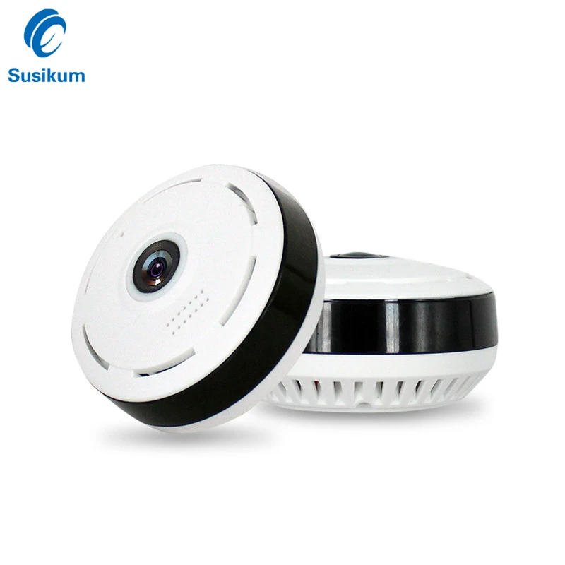 

360 Degree Panoramic Mini wifi IP Camera Wireless Network Fisheye Camera HD Video Motion CCTV Security Camera Two Ways Audio