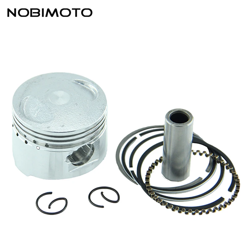 

GY6 60cc Piston Pin Ring Kit 44mm Big Bore Piston Rings Pin Set for Moped Scooter HH-123