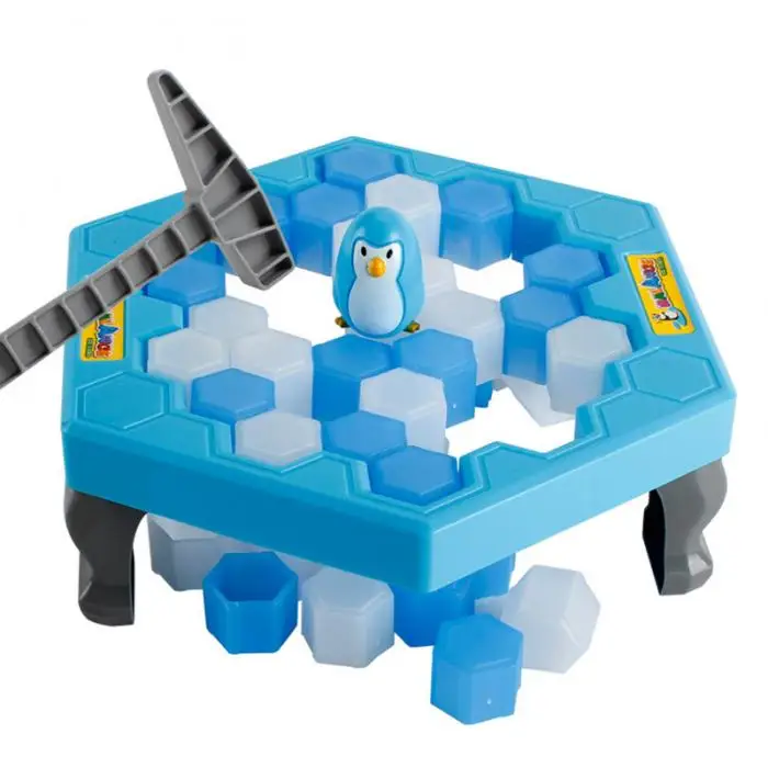 1 комплект маленький спасти пингвина ловушка ледокол игровой блок игрушка забавный Для детей подарок NSV775