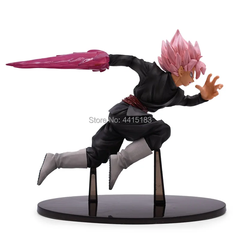 8"20 cm Anime Dragon Ball Z Super Saiyan Rose Goku Black PVC Action Figure Doll Model Toy Halloween Christmas Gift For Children