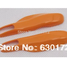 Глянцевый оранжевый жесткий пластиковый пульт дистанционного ключа защитный чехол для Porsche Cayman Cayenne Carrera 911/997 Panamera 970 Boxster 981