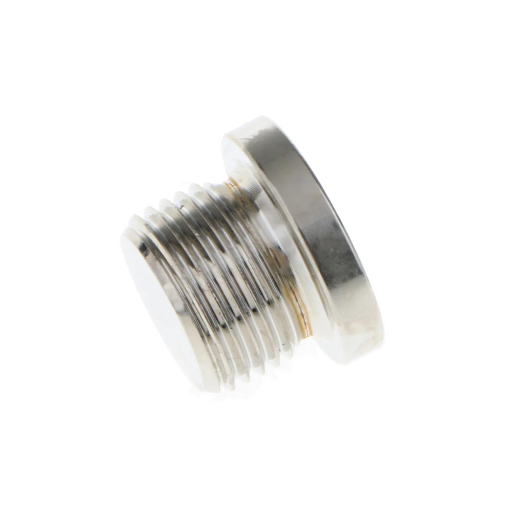 JX0006 O2 Oxygen Sensor Hex Bolt Bung Plug  Automobiles Sensors Bung Plug Auto Replacement Part M18x1.5 Silver