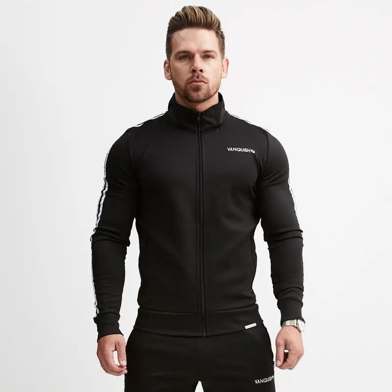 

Men Tracksuit Sportswear Zip Up Sport Jacket Sweater Sweatshirt+pant Male Running Jogger Leisure Workout Training Set Sport Suit