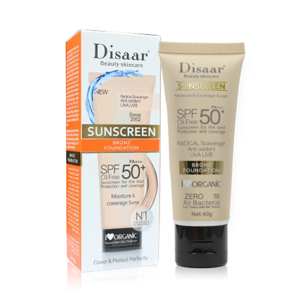 

Disaar Facial Body Sunscreen Whitening Sunscreen Sunblock Protective Anti-Aging Oil-control Moisturizing Sun Cream Spf 50 TSLM1