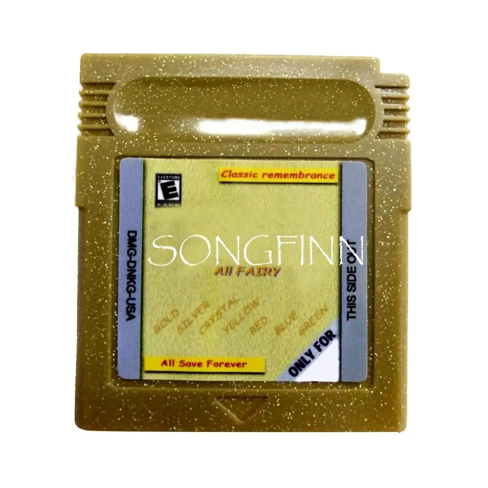 

Hot 7 in 1 7 Colors Video Game Memory Cartridge English Language Card for 16 Bit Console Save