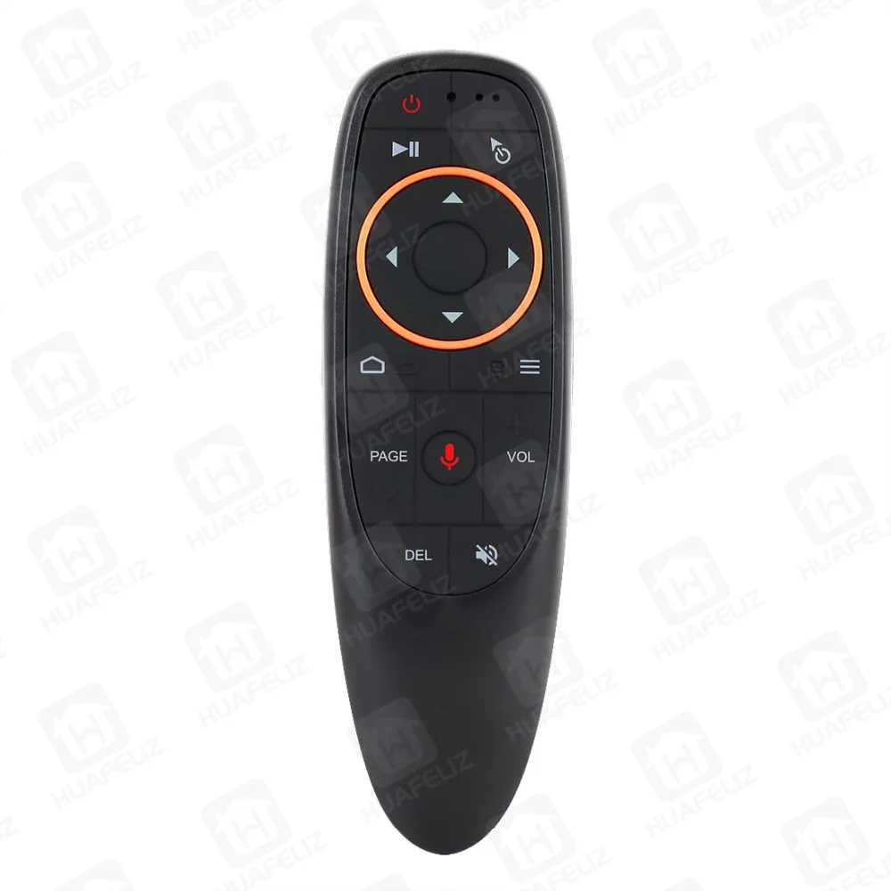 G10 S Voice Air Mouse 2.4GHz Wireless Google Microphone Remote Control IR Learning 6-axis Gyroscope for Android TV Box PC