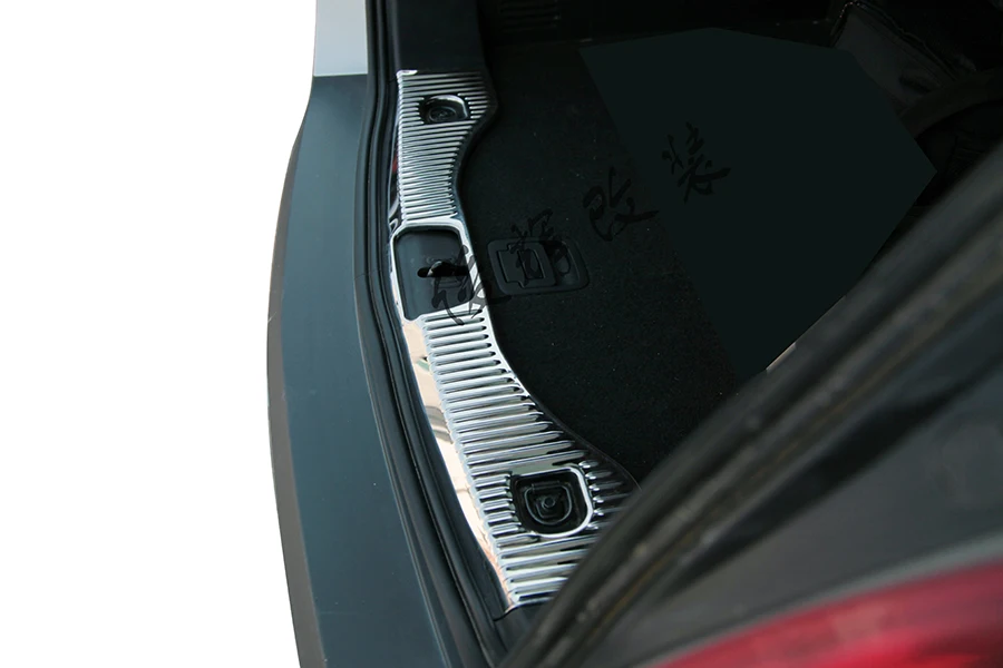 

STAINLESS STEEL REAR BUMPER PROTECTOR TRIM COVER PLATE FOR 2013 2014 OPEL VAUXHALL MOKKA BUICK ENCORE ACCESSORIES
