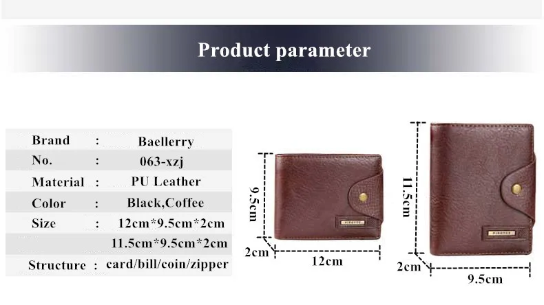 2018 New brand high quality short men's wallet ,Genuine leather qualitty guarantee purse for male,coin purse