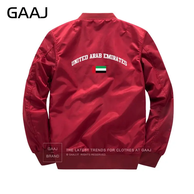 GAAJ ОАЭ куртка с изображением флага мужская бейсбольная куртка с круглым вырезом Осенняя армейская 6XL 7XL 8XL Повседневная брендовая одежда военная#76586