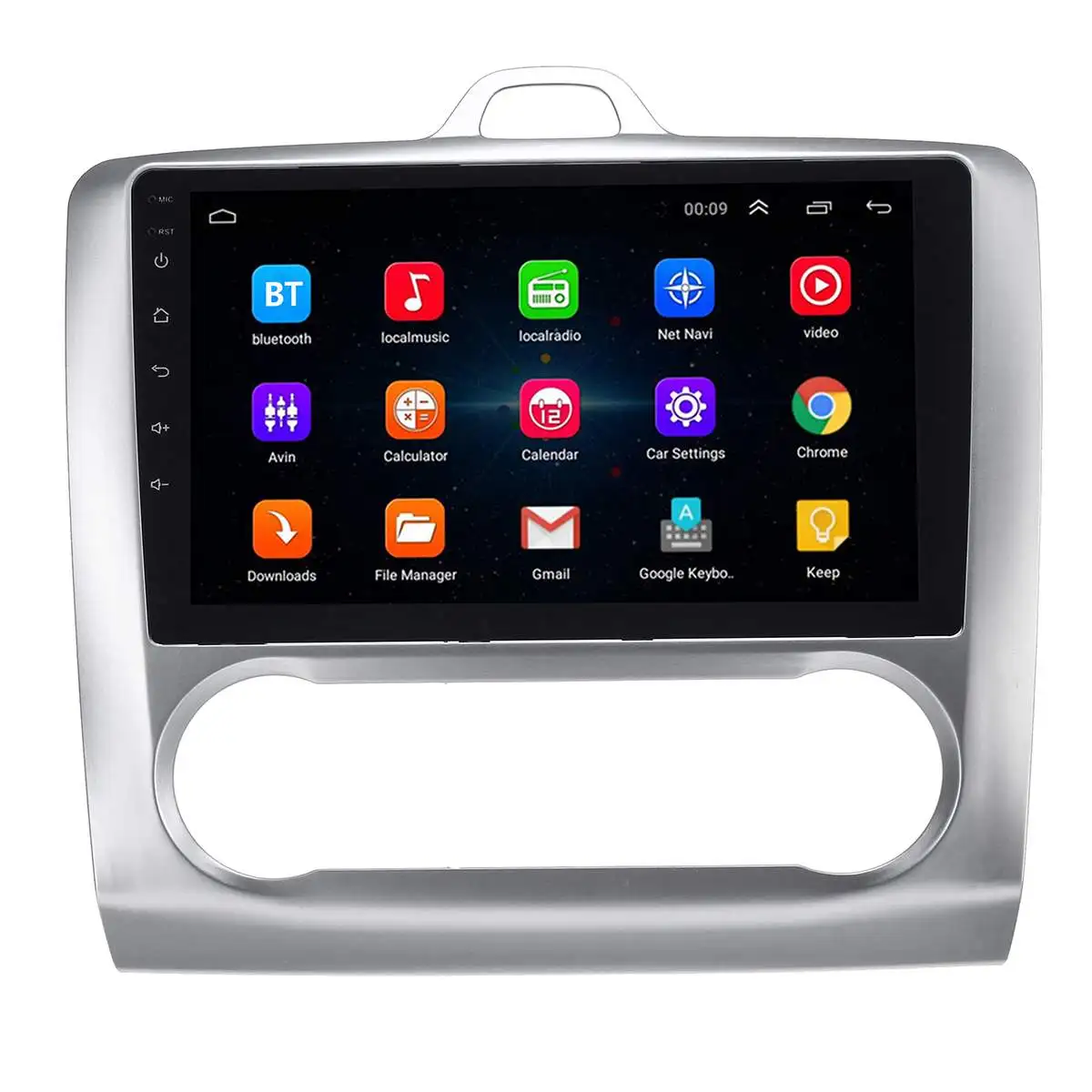 Perfect NEW 2 DIN 9 Inch Android 8.1 GPS Navigation Touchscreen Quad-core Car Radio For 2004 2005 2006-2011 FOR  Exi AT 2