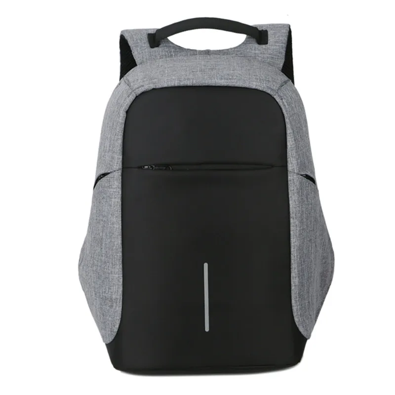 

Anti theft Oxford Casual Laptop Backpack Female and men Backpack With USB Charge Waterproof Travel Bag Computer Bag Bagpack 2018