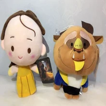 1 шт. Kawaii beauty and The Beast плюшевая подушка детская игрушка для детей мультяшная плюшевая кукла-Подушка подарок для девочек