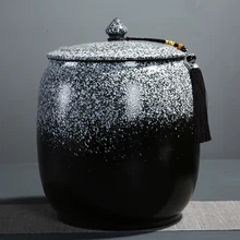 Китайский стиль керамическая большая коробка чая, Кондитерские многофункциональный герметичный влагостойкие чай торт коллекция керамической поле