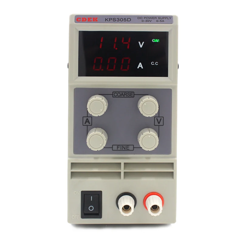 

Voltage Regulator KPS305D Laboratory Power Supply Adjustable 30V 5A DC Voltage Stabilizer 0.1V 0.01A 110V 220V DC Power Supply