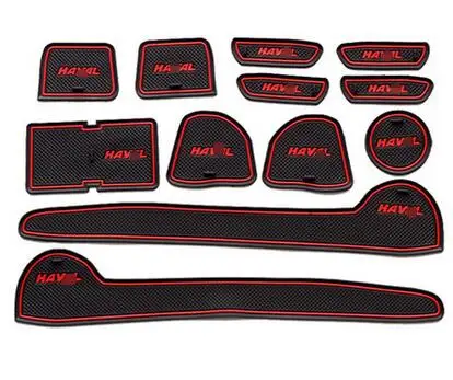 

Auto anti-slip cup holder mat non slip door gate pad for Greatwall Haval H6 2011-2017, car accessories
