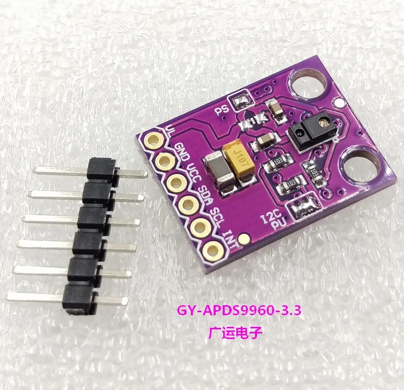 

APDS-9960 RGB GY-9960-3.3 infrared gesture sensing motion direction recognition module