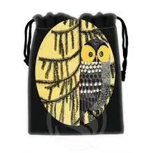 Лучший Хороший пользовательский Сова#6 drawstring Сумки для мобильного телефона планшета ПК упаковка подарок Bags18X22cm SQ00715-@ H0313