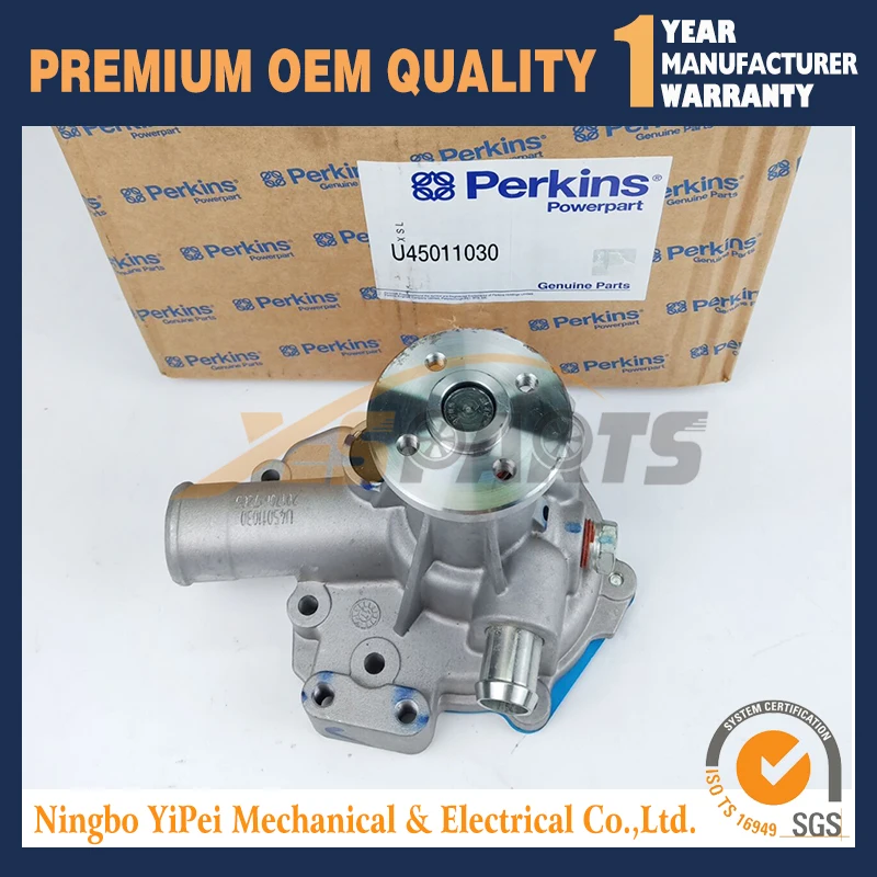 

U45011030 U45010062 Water Pump For PERKINS 403D-15 / 403D-15T / 403D-17 / 404D-22 / 404D-22T