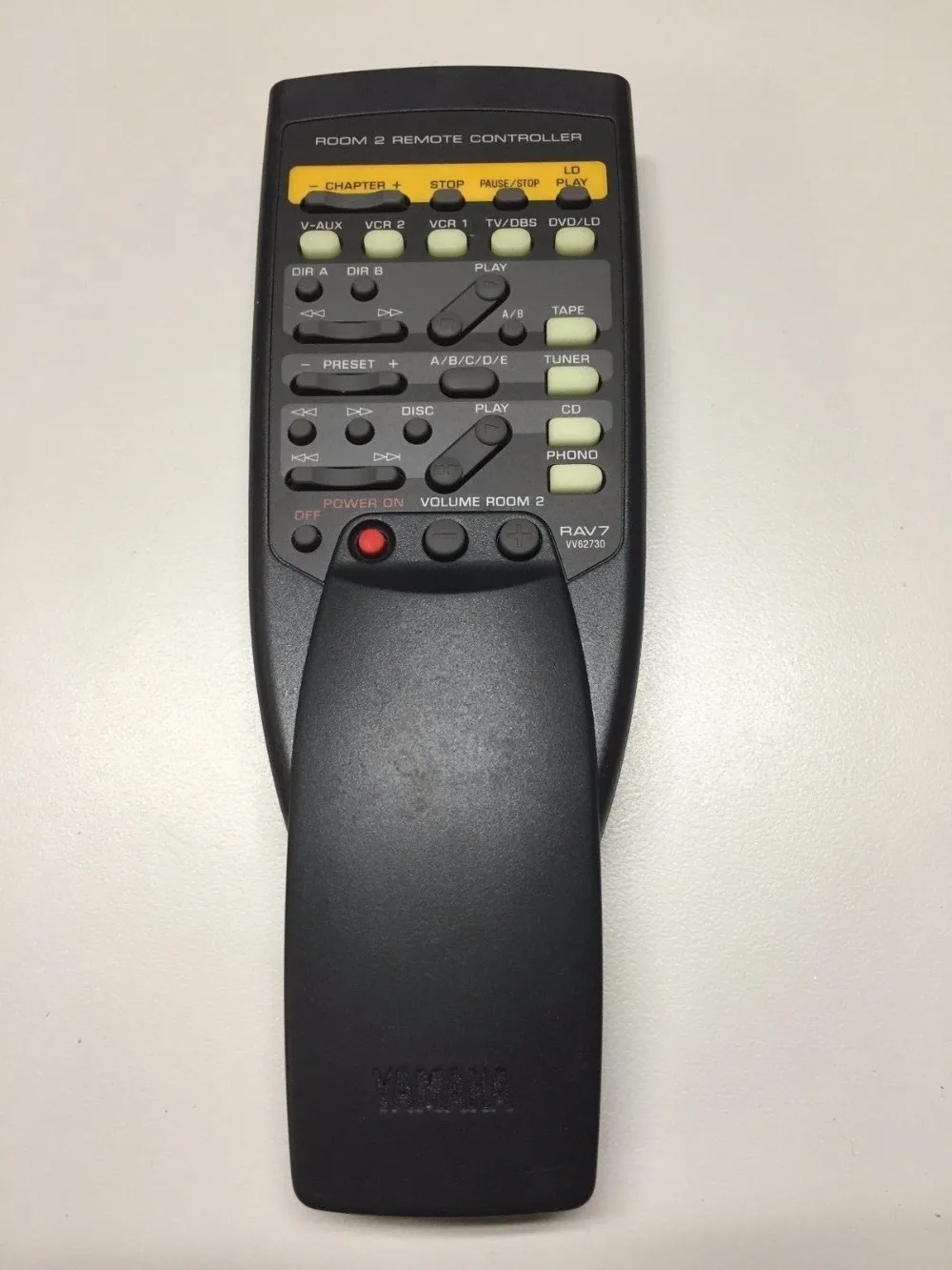 Yamaha Receiver Remote Control Rav7 Vv627300 For Rxv2092 Room 2 W