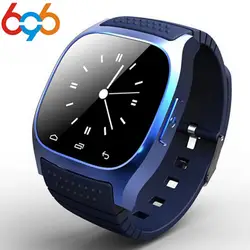 Умные часы Bluetooth Смарт часы M26 с светодиодный дисплей/циферблат/Будильник/музыкальный плеер/шагомер для Android IOS мобильный телефон HTC