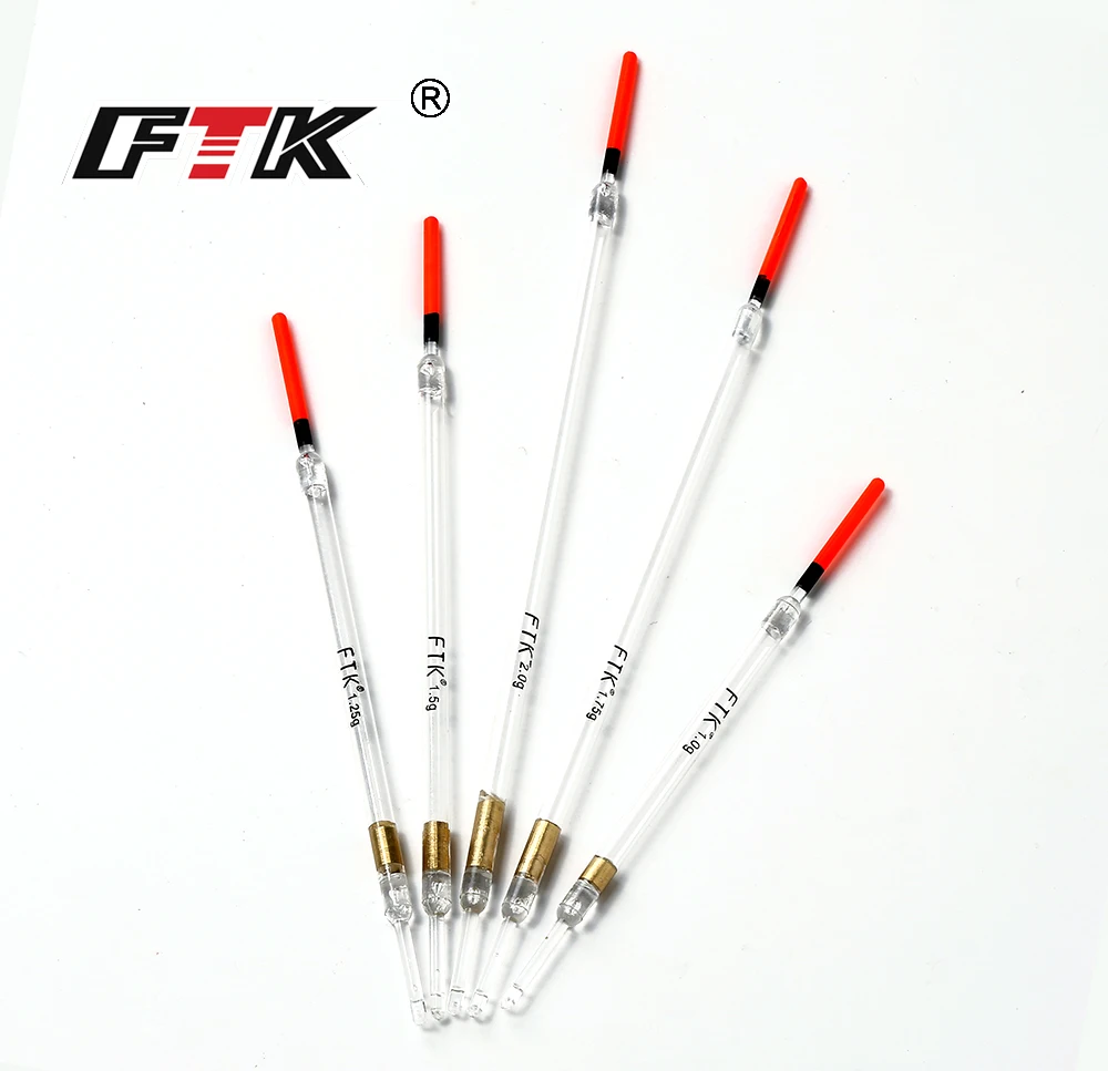 10 шт./лот нейлоновый пластиковый поплавок FTK 1 0 г/1 25 5 75 г/2 г|Рыболовный поплавок| |