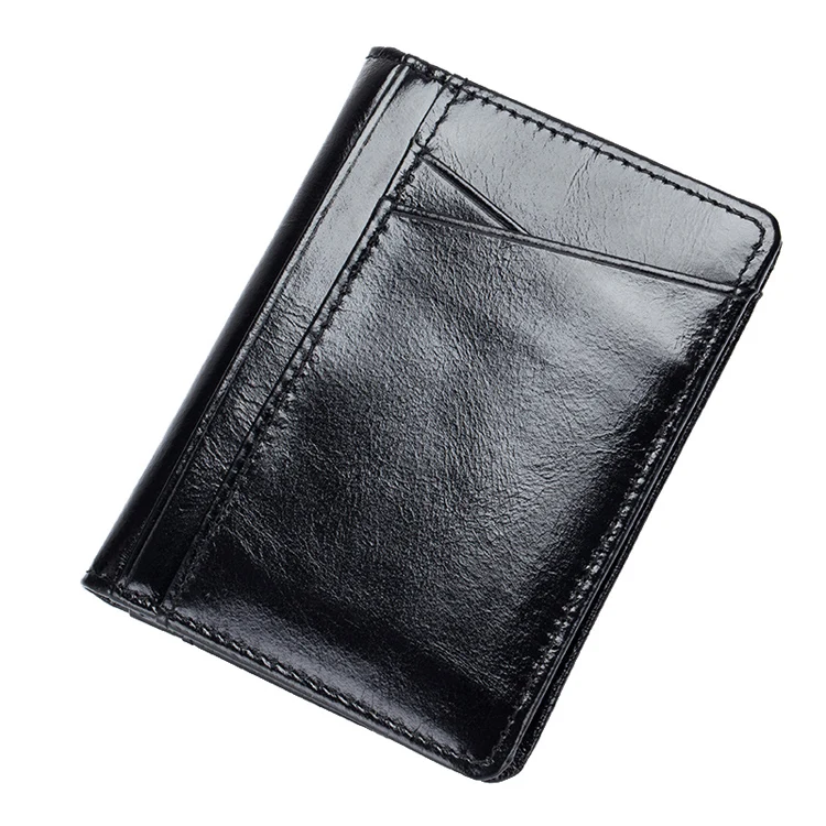 Бренд COMFORSKIN, премиум, натуральная кожа, воск, дизайнерский чехол для ID карты, унисекс, кредитные ультра тонкие держатели для карт
