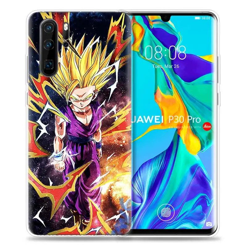 Чехол для huawei P30 P20 P10 P9 mate 10 20 Lite Pro Мобильный телефон сумка P Smart Z Plus Dragon Ball Gohan P8 P30Pro P20lite - Цвет: HP-08