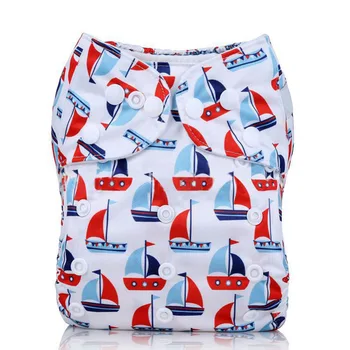 

New Arrival Washable Baby Cloth Diaper Cover Waterproof Cartoon High Quality Baby Diapers Reusable Cloth Nappy