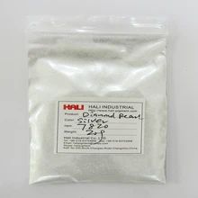 Алмазный перламутровый пигмент, перламутровый пигмент, Слюда Порошок, 1 лот = 20 г, Деталь: 7820, цвет: серебро, размер частиц: 50-200um;