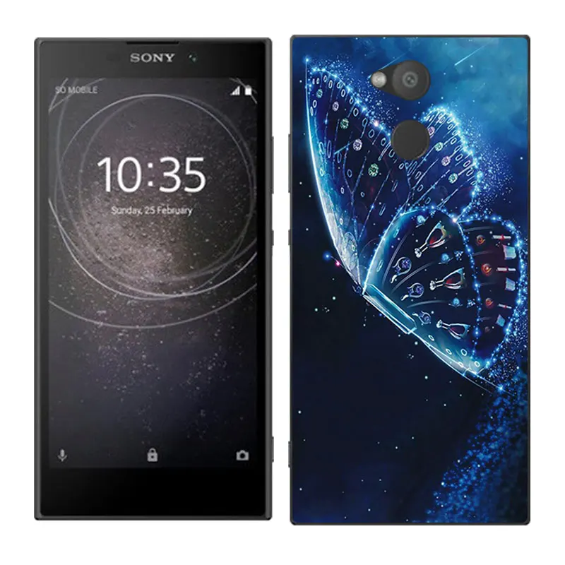 5,2 дюйма для sony Xperia XA2, чехлы для телефонов, спящий рисунок, ТПУ для sony Xperia XA2, прозрачные мягкие силиконовые чехлы на заднюю панель, чехол - Цвет: 16