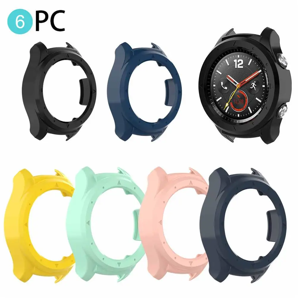 

For HUAWEI WATCH 2 Silicone Case All-inclusive Housing Shockproof Screen Protector Frame Watch Accessories