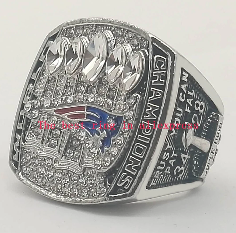Prix pour Drop Shipping Bonne Qualité 2016 New England Patriots Super Bowl Championnat Anneaux Prix pour Drop Shipping Bonne Qualité 2016 New England Patriots Super Bowl Championnat Anneaux