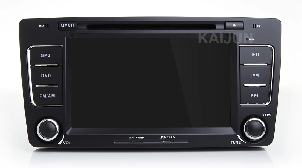 Sale Car Multimedia player GPS Autoradio 2 Din 7 Inch For SKODA Octavia 2009-2013 Bluetooth IPOD FM Radio RDS WIFI DVR SD 6