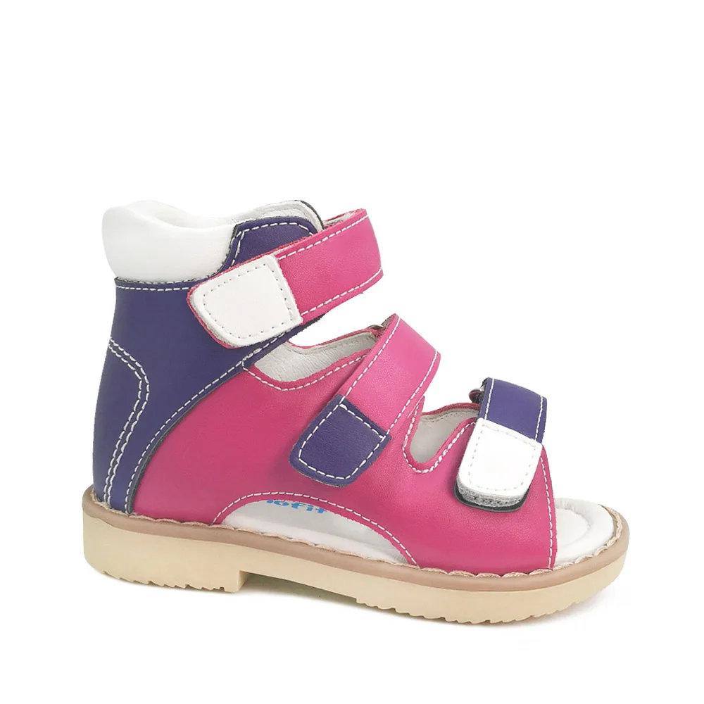 Детские милые разноцветные ортопедические сандалии AFO; сезон весна-лето; обувь для детей; обувь для девочек