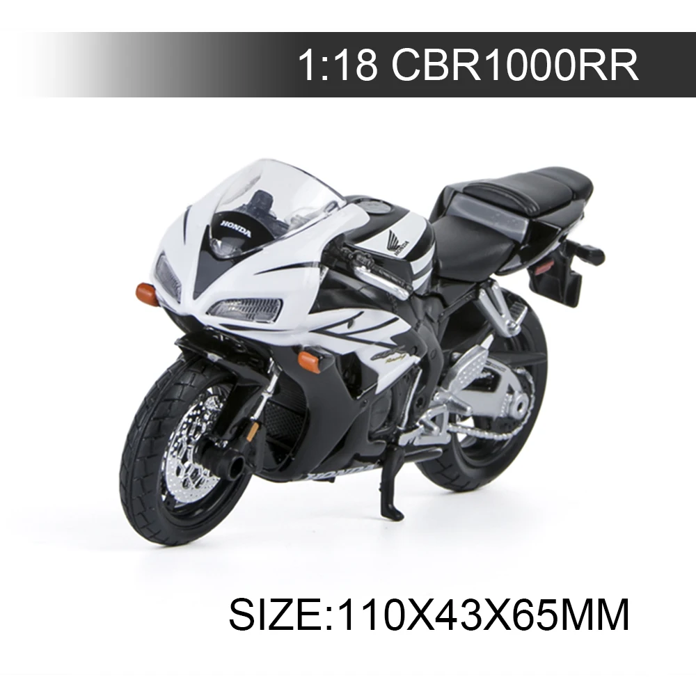 Maisto 1:18 мотоциклетные модели CBR-1000RR CBR600F4i CBR 600RR CBR600 F4 VRF 1200F миниатюрная гоночная
