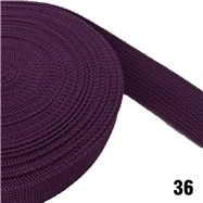 36 dark Purple 20mm 25mm 38mm 50mm wide Imicka webbing
