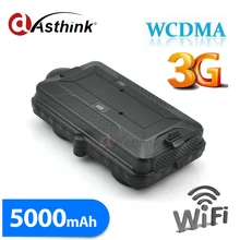 Wifi WCDMA 3G 2G GPS Tracker APP Imán Potente Plataforma de Software de Seguimiento LIBRE fot coche 5000 mAh Recargable batería TK05G