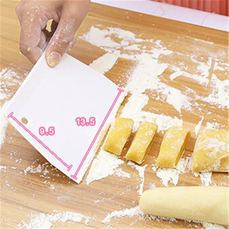1 шт. DIY для выпечки торта крем скребок нож для масла пластиковый резак для теста для торта кухонные инструменты для выпечки маленький размер Кондитерские резаки