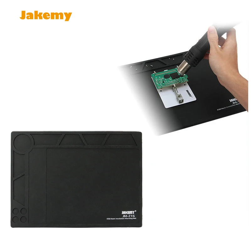 

JM-Z16 Heat anti-static insulation repairing work mat soldering platform for iphone computer laptop pc mobile phone repair tool