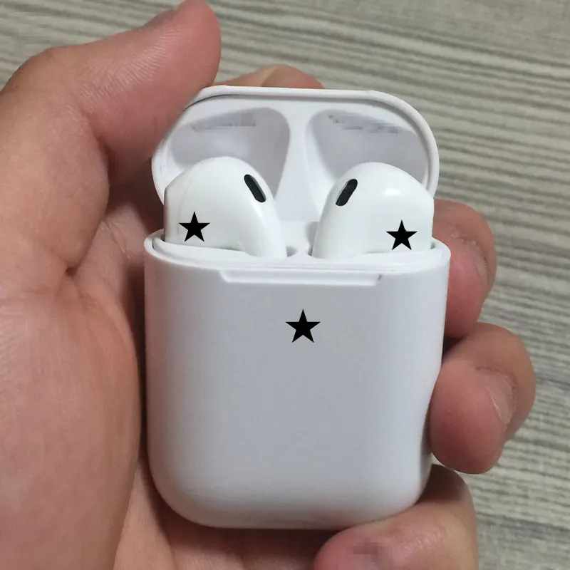 Ceny Wysoka marka jakości 2 z inteligentnym czujnikiem i etui z funkcją ładowania bezprzewodowe słuchawki z bluetooth słuchawka stereo dla IOS najlepsza jakość